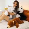 Cute Lying Down Polar Bear Plush Toy Panda Hug Bear Doll Doll Gift Doll Soothing Sleeping Pillow