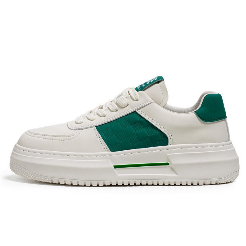 Men's Shoes Spring Breathable Small White Shoes Male Student Trend All Match Platform Sports Shoes Casual Board Shoes Fashion Shoes