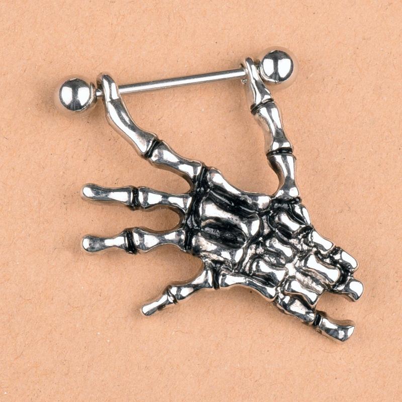 Skelett-Milchring, Anti-Verklebung, Bruststab, Bauchnägel, handförmiger schwarzer Punktions-Milchring