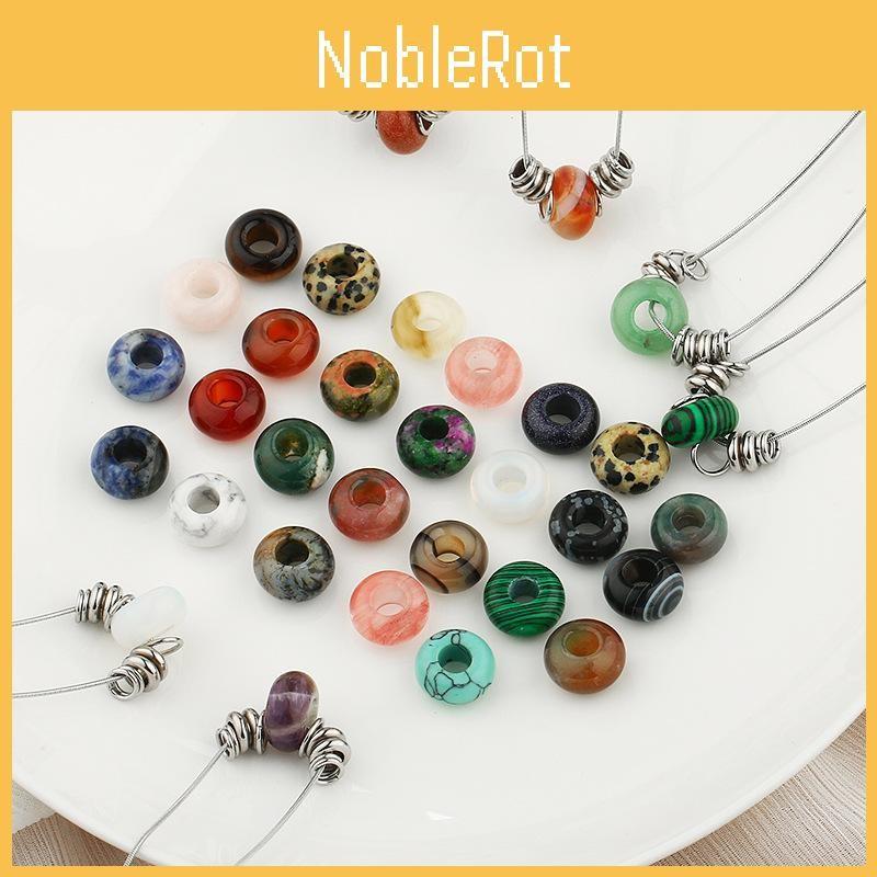 Natural Elegant Crystal Necklace For Women With Geometric Design And Titanium Steel Charm