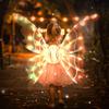 LED Glowing Butterfly Wings with Music And Lights for Girls Adjustable Straps Lightweight Fairy Princess Costume