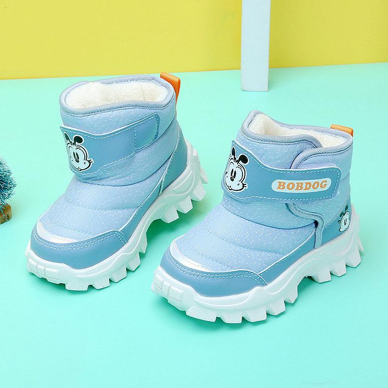 Winter Baby Boots Warm Plush Rubber Sole Toddler Kids Sneakers Infant Shoes Little Boys Girls Boots