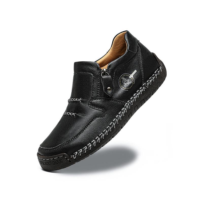 

2025 популярные 2025 женские туфли большого размера полусапоги из кожи женские повседневные рабочие ботинки модные туфли для мамы короткие ботинки 44