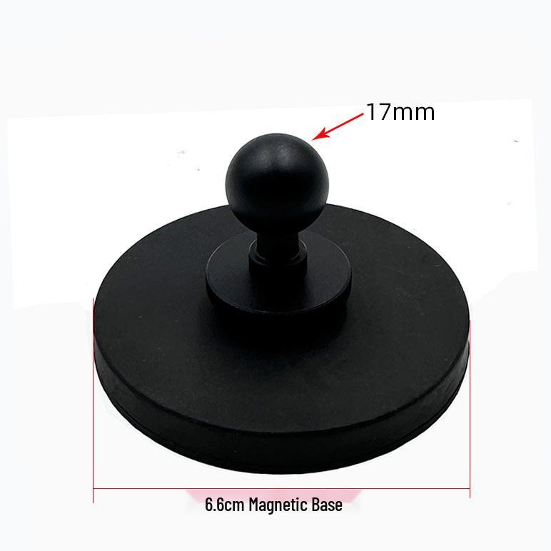 17mm Magnetic Car Mount & Phone Clip Holder with Aluminum Alloy Connector