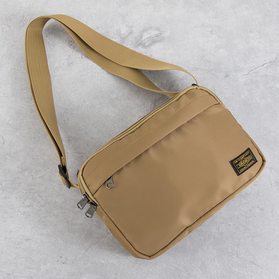 Japanese Minimalist Men's Casual Crossbody Bag - Oxford Cloth Shoulder Bag in Workwear Style