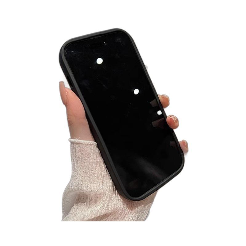 Suitable for Samsung S25 Ultra Mobile Phone Case S24FE Matte S23 Full Inclusive S22Plus Solid Color Silicone Protective Case