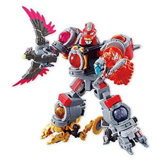 

Minipla Серия Объединяемых Кютам 02 Кюрено 2 из 6 x Конфетные игрушки и Освежающие Сладости Сэнтай (Набор 1) (Учу Кюренджер)