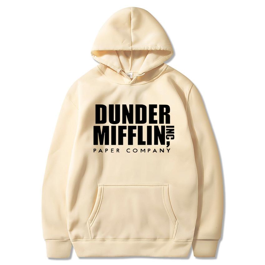 The Office Dunder Mufflin INC Hoodie Dwight Schrute Sweatshirt Women Hoodies Casual Pullover Hooded Sweater
