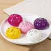 Sesame Steamed Bun Squeeze Toy Simulated Dumpling Sensory Pinch Fidget Toy Stress Relief Relaxation Decompression Tool