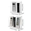 Wall Mounted Remote Control Holder Acrylic Makeup Organizer Pen Storage Box  TV Remote Control