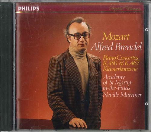 

CD ALFRED BRENDEL - Mozart: Piano Concertos Nos. 15 & 2 4000182 PHLIPS Japan Classical Used