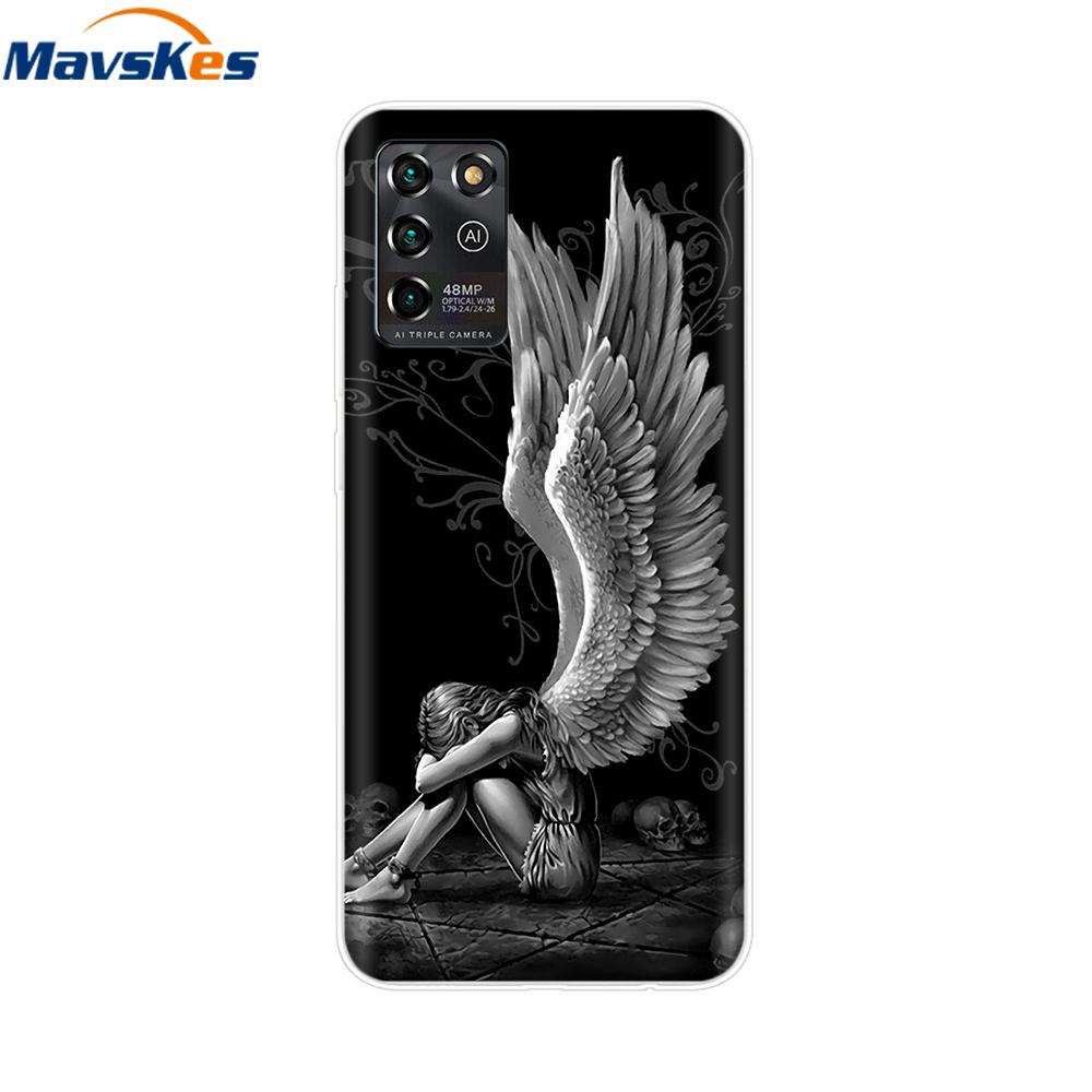 Case For ZTE Blade V30 Vita Phone Case Cool Silicon Protective Cover For ZTE Blade V30 Vita 8030 Bumper Fundas Coque Transparent