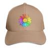 Rainbow Daisy Baseball Cap Sun Hat For Children Hard Hat Funny Hats Luxury Brand FeUnisex Unisexs