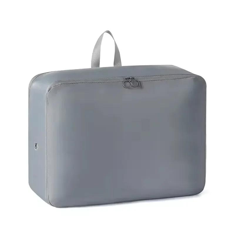 1-10 шт Складная компрессионная упаковочная сумка для дома большая вместимость сумка для хранения одежды дорожная портативная ручная компрессионная сумка 1PCS серый 1690₽