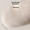 5 Paar Socken Damen Frühling und Herbst Mittelhoch Ohne Naht Schweißableitend Antibakteriell und Deodorant Weiß Baumwolle Lange Socken Sportsocken