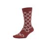 Jordan Crew Socks Unisex 1 Pack Fir Wood Red FJ6823-608