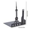 Creative Art Design Metal Book Stoppers Creative Landmarks Building Bookends Book Organizer Creative Birthda