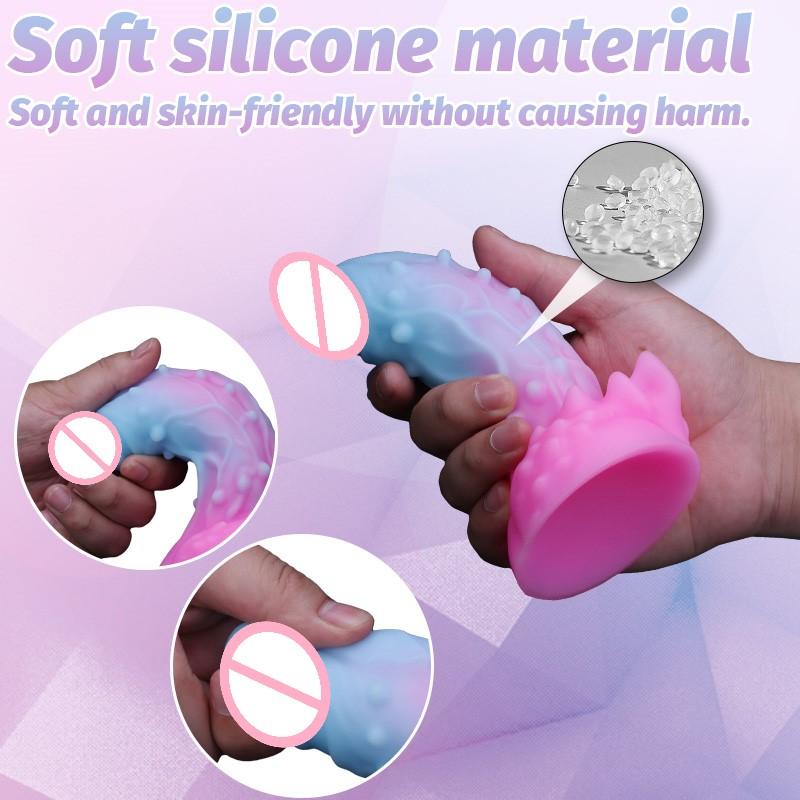Anal Plug Alien Dildo with Three Sizes To Choose From Prostate G Spot Clitoris Stimulator Massager Anal Insertion Homosexual 18+ Masturbator Sex Toys