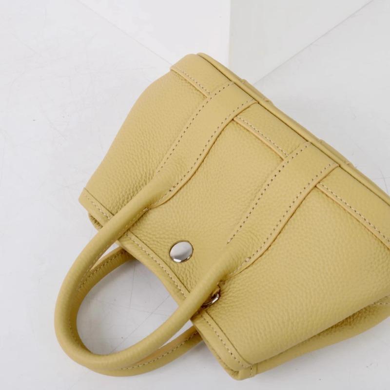 First layer cowhide garden bag going out fashionable commuter handbag shoulder bag women's bag