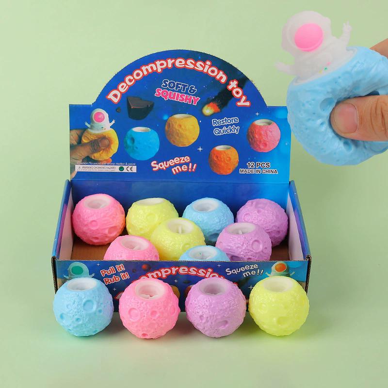Morsom Pop-Up Sakte Tilbakegående Squishy Ost Mus Kopp Hånd Antistress Lindrer Ekorrkopp Leker for Barn Voksne