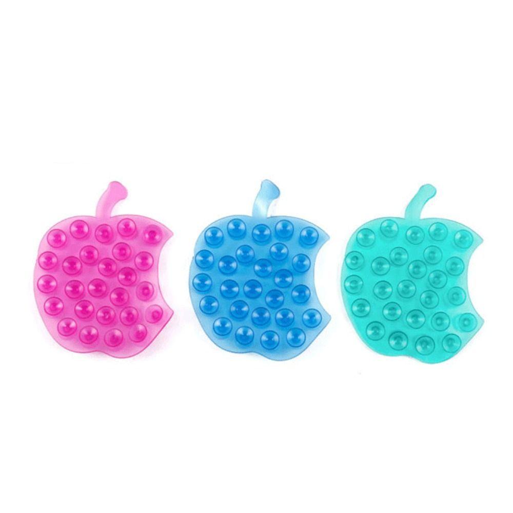 Double Durable Cartoon Shape PVC Soap Sucker Bathroom Accessories Window Sticker Suction Cup