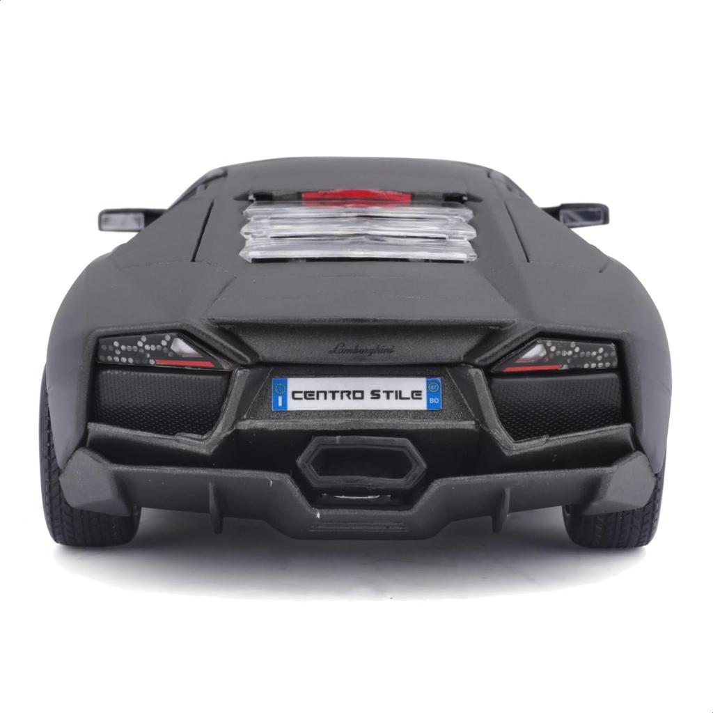 Bburago 1/24 Scale Lamborghini Reventon Matte Gray / Diecast Model Car, Finished Product, 18-21041 GY