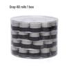 Elastic Perforated PU Leather Overgrip for Badminton, Tennis & Table Tennis Rackets, Fishing Rods with Ribbed Sweatband
