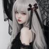 Lace Bow Skull Side Clip Cross Decorative Hair Accessories Cute Ponytail Braid Hair Clip  Halloween