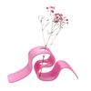 Creative Plant Display 3D Printed Dried Flower Stand, Curved Ribbon Vase, Decorative Holder, Bedroom Container Artificial Rack for Living Room