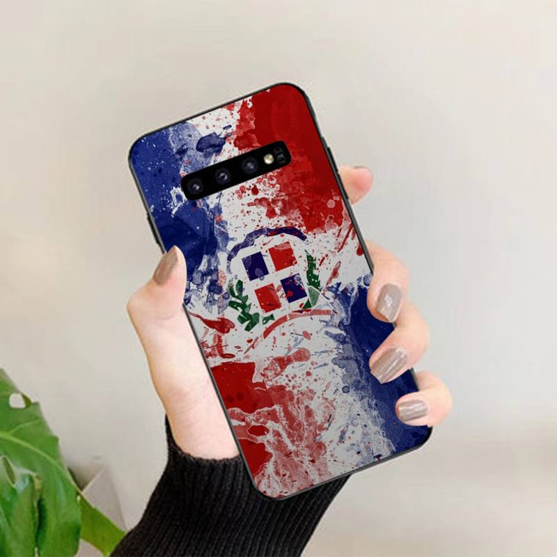 YNDFCNB Dominican Republic Flag Phone Case for Samsung A51 A30s A52 A71 A12 for Huawei Honor 10i for OPPO Vivo Y11 Cover