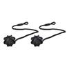 2Pcs Car Trunk Ball Holding Cord Rear Shelf Straps Vehicle Tailgate Lanyard Trunk Storage Package Tray Lid Rope Nylon Lanyard