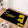 Funny S-Simpsons Floor Mat Bathroom Absorbent Mat Simple Door Dirt-resistant Mat Home Kitchen Mat Foot Mat Entry Mat