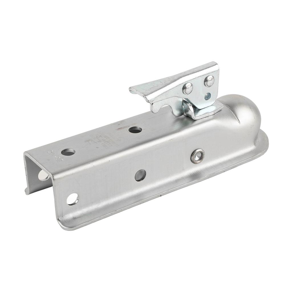 Trailer Coupling Hitch Braked Heavy Duty Pressed Steel Hitch 50mm Coupling