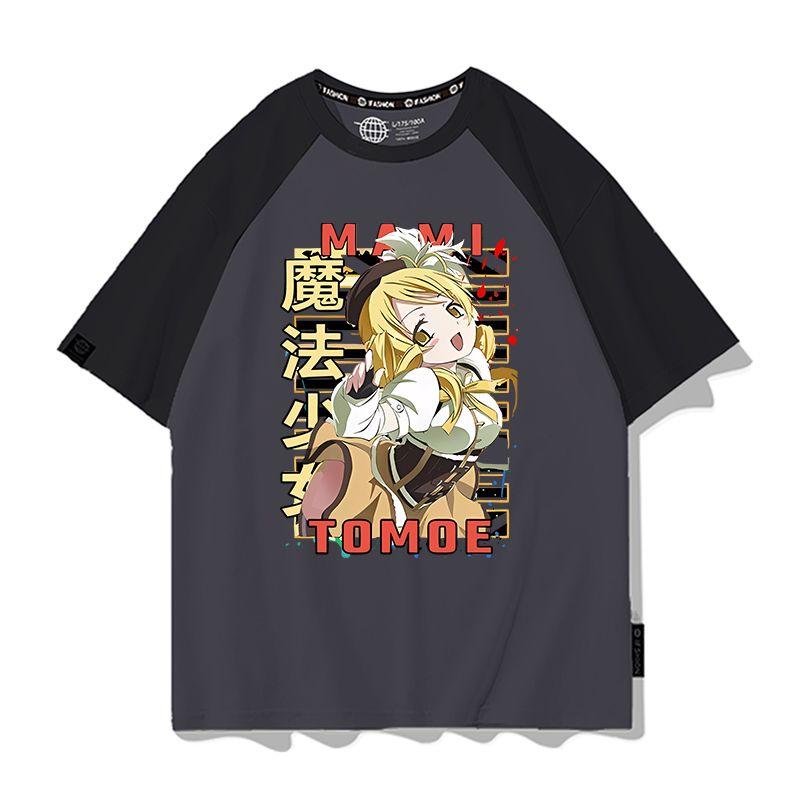 Anime Puella Magi Madoka Magica Cosplay Printed Short Sleeves TShirt Casual Tee Fashion Shirts In Summer Birthday Gifts
