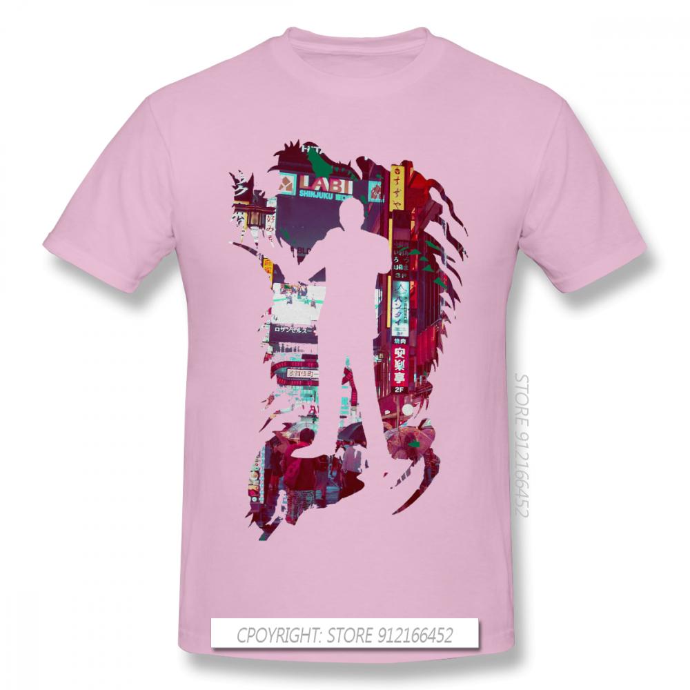 Yakuza Kiwami Kazuma Kiryu Majima Yumi Game TShirts For Men Dragon Of Dojima Funny O-Neck Cotton T Shirt