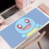 60*30cm Pokmon cartoon mouse pad, extra large, edge-stitched office desk mat, gaming keyboard and mouse pad, universal non-slip