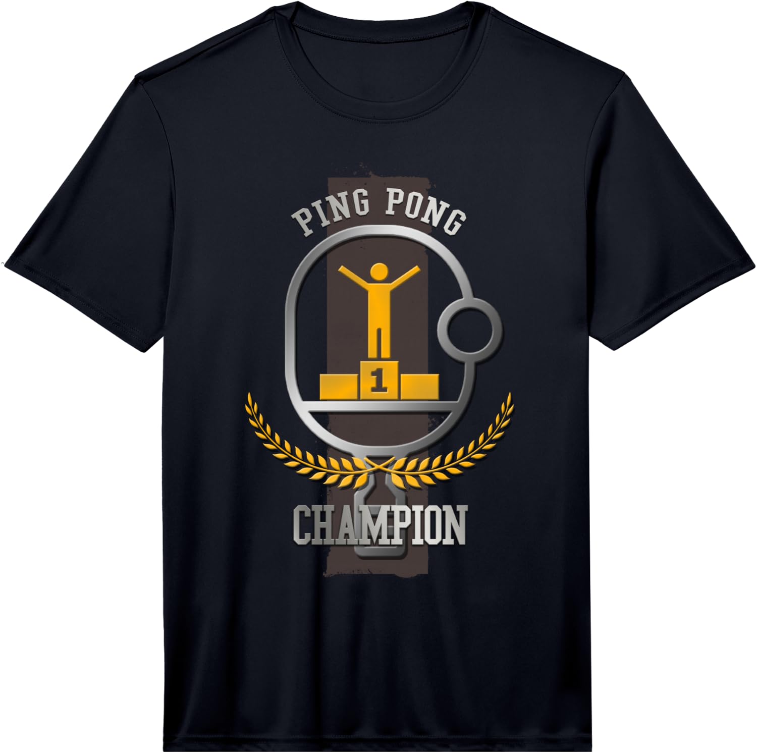 Ping Pong Champion Funny Table Tennis Player Gift Performance Unisex T-Shirt M