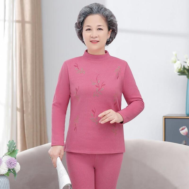 Fengxiao Men's Fleece Lined Thermal Underwear Set