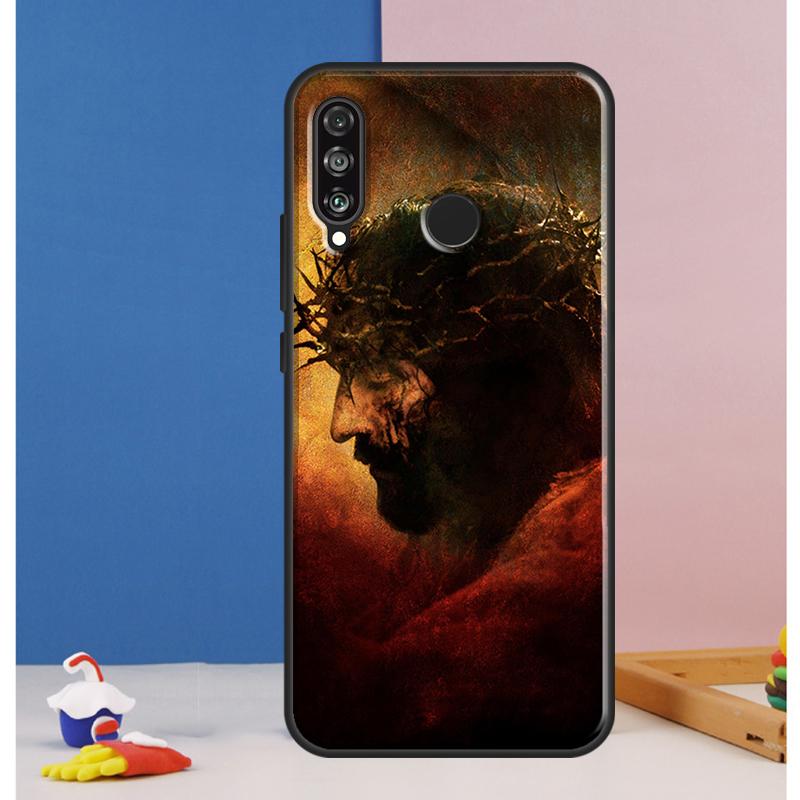 God Jesus Case For Huawei Nova 12i 11i 8i 7i 12s Y73 Y70 Y90 Y60 Y72 Y61 Y91 9 10 SE P40 Lite P30 Pro