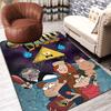 Gravity Falls Rug Floor Mat for Living Room or Bedroom Soft and Comfortable Carpet a Gift for Birthday and Holiday.NFF0928511
