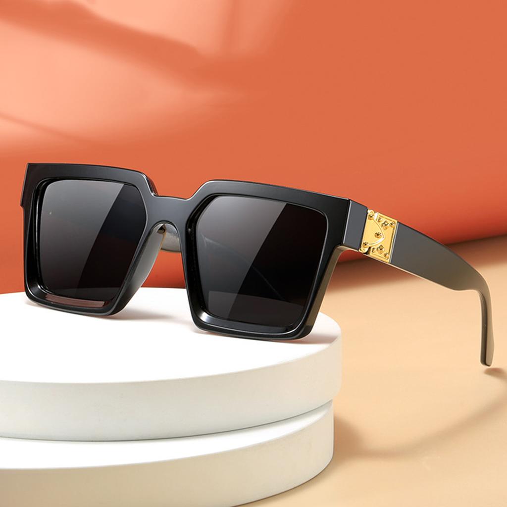 New Fashion Square Sunglasses Men's Sunglasses Big Frame Net Red Tide Street Shooting Sunglasses Personality Trend Glasses Women's Sunglasses
