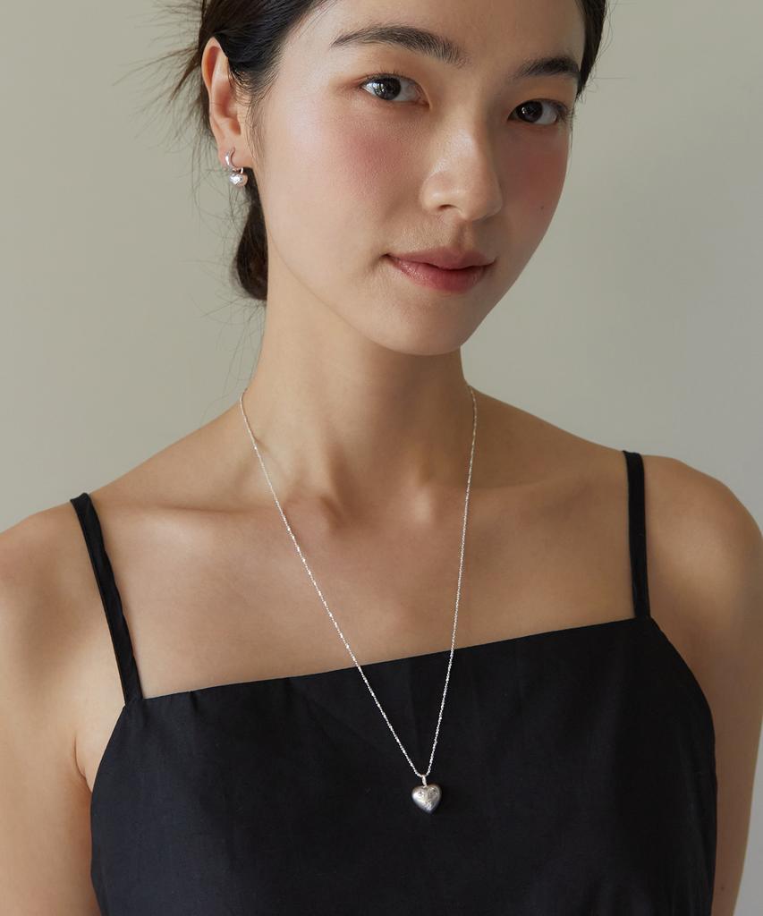 Tatiana (Silver 925) Witty Cubic Heart Necklace Nz2090