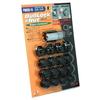 KYO-EI [Kyoei Sangyo] Bull Lock Super Compact [Bag Type 19HEX] M12 X P1.25 4H for Vehicles [Quantity: 16P] [Part Number] P0603B-19