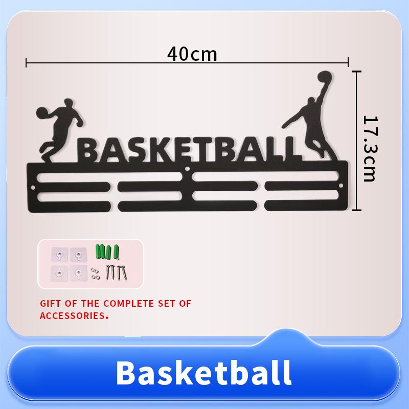 Factory Direct Custom Large Wall Hanger Metal Medal Display Rack for Bulk Medals & Awards Storage