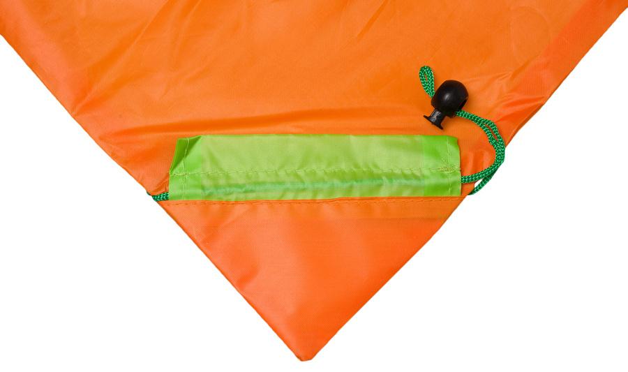 Foldable shopping bag in the shape of a fruit/vegetable