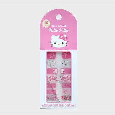 Strisce per Unghie Gel Hello Kitty 16 Pezzi