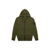 Full Zip Hoodie Dark Green Men Tops 741564251-V0058