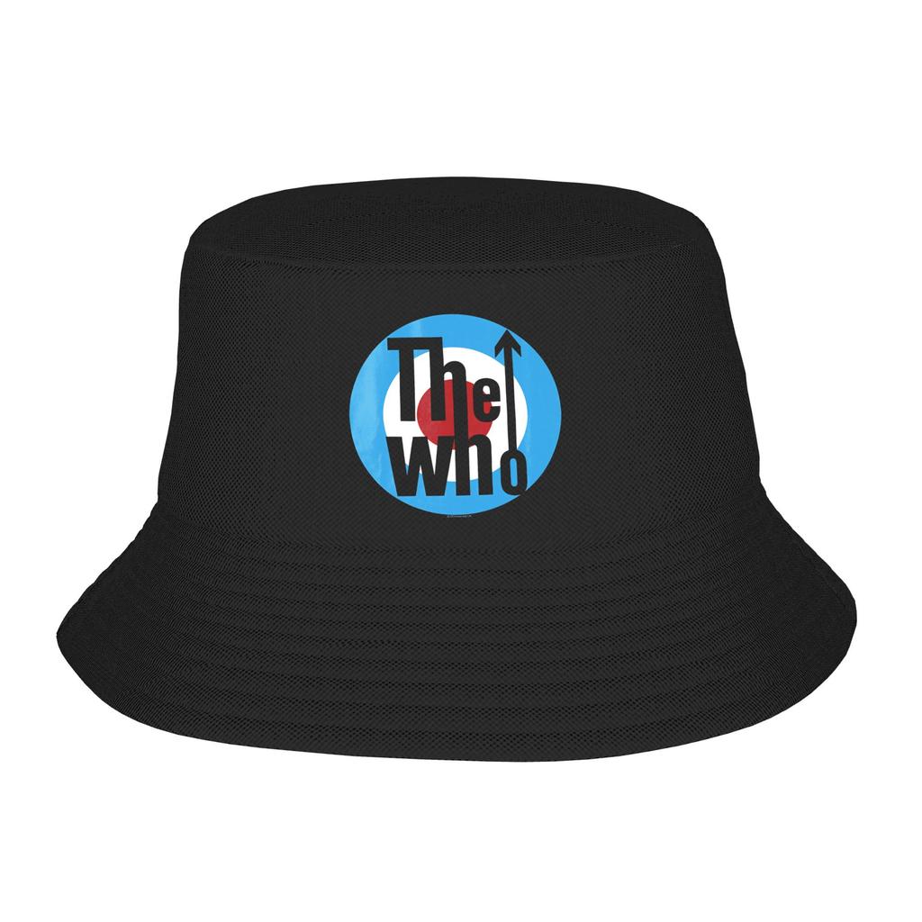 Rock Band The Who Bucket Hat For Unisex Fisherman Hats Casual Fishing Caps Foldable Outdoor Graphic Visor Hats