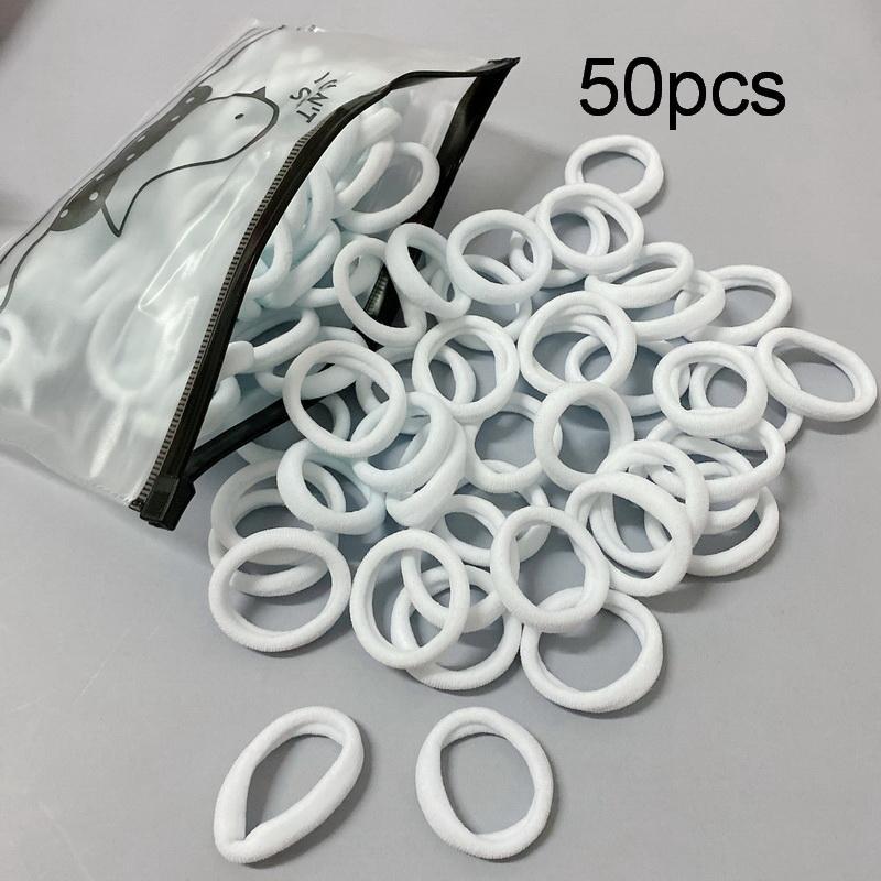 2000pcs/lot Children Transparent Hair Rubber Bands for Bracelets Baby Elastic Small Hair Tie Gum Kids Hair Beads Hair Accessorie