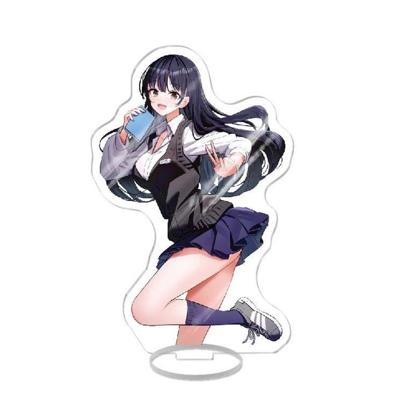 Anime The Dangers In My Heart Acrylic Stand Kyotaro Ichikawa Anna Yamada Action Figures Desk Model Plate Toys Room Decorations
